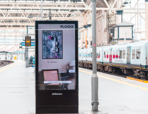 Plogix Gallery Exhibition at London Waterloo Station on May 13, 2024